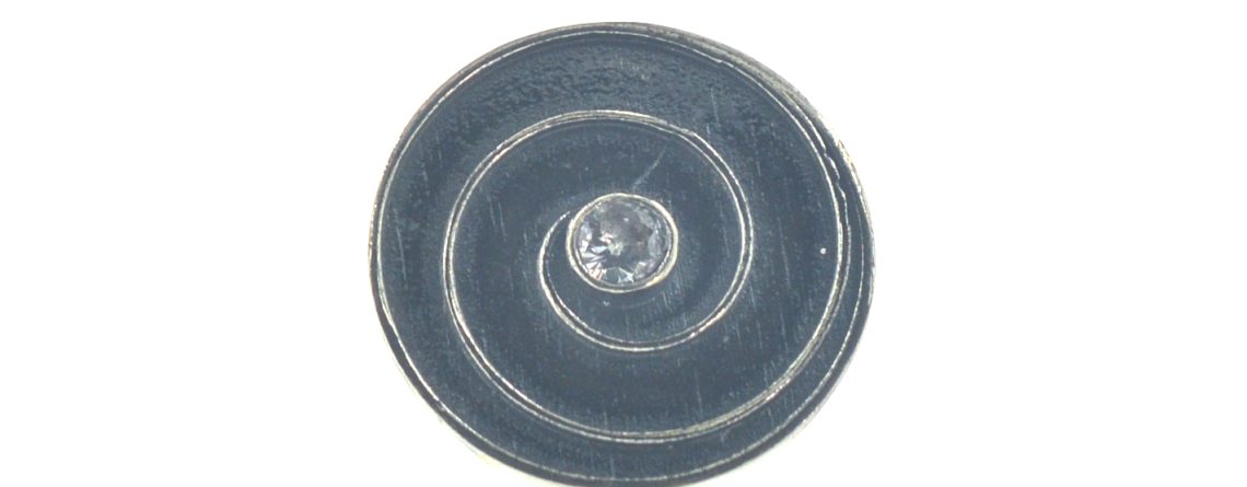 Ασημένιο 925 σκαλιστό δαχτυλίδι με ζιργκόν