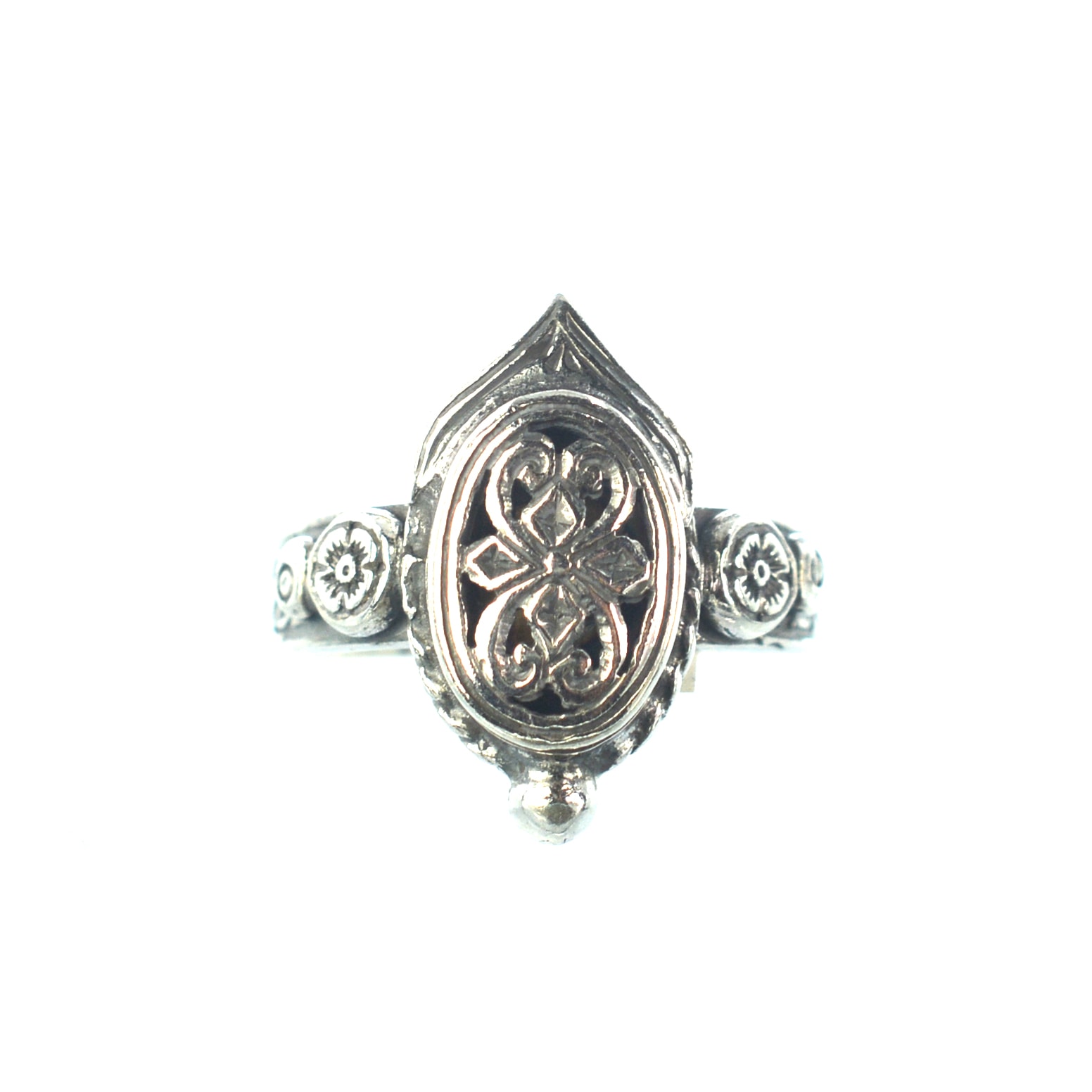 Ασημένιο 925 βυζαντινό δαχτυλίδι